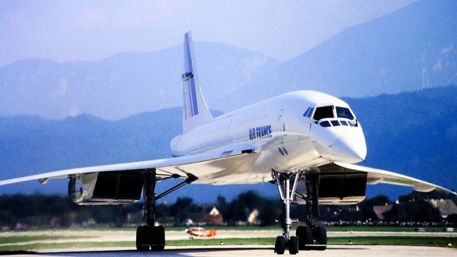 Last flight of the Concorde
